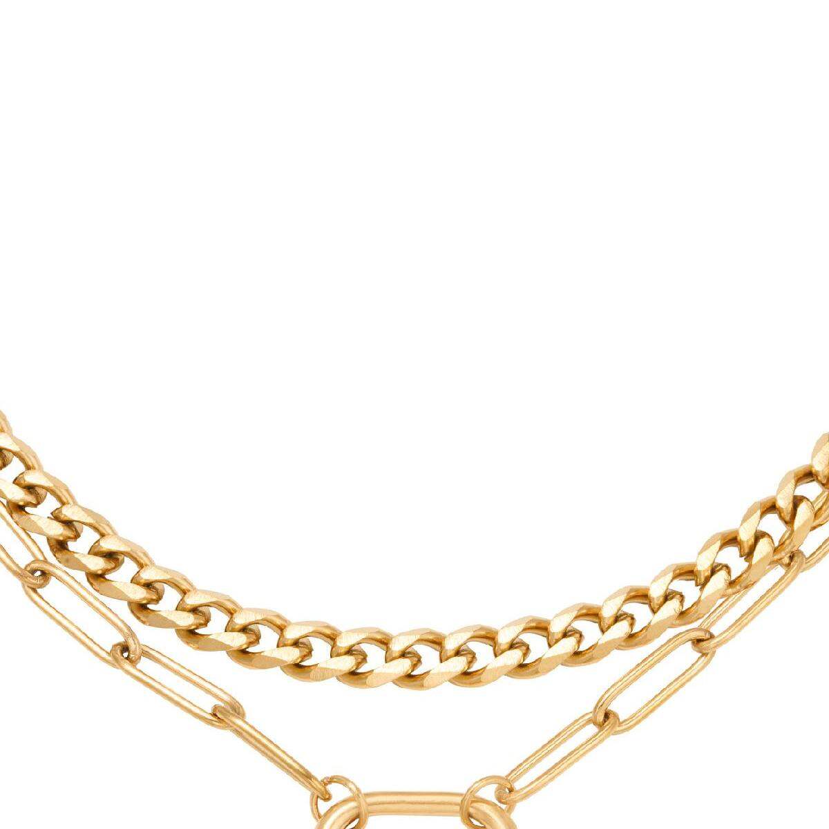 Necklace Cha Two In One 