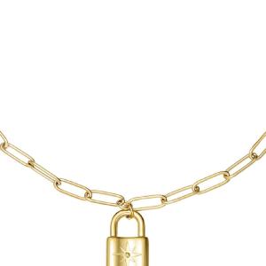Necklace Cute Lock h5 Picture4
