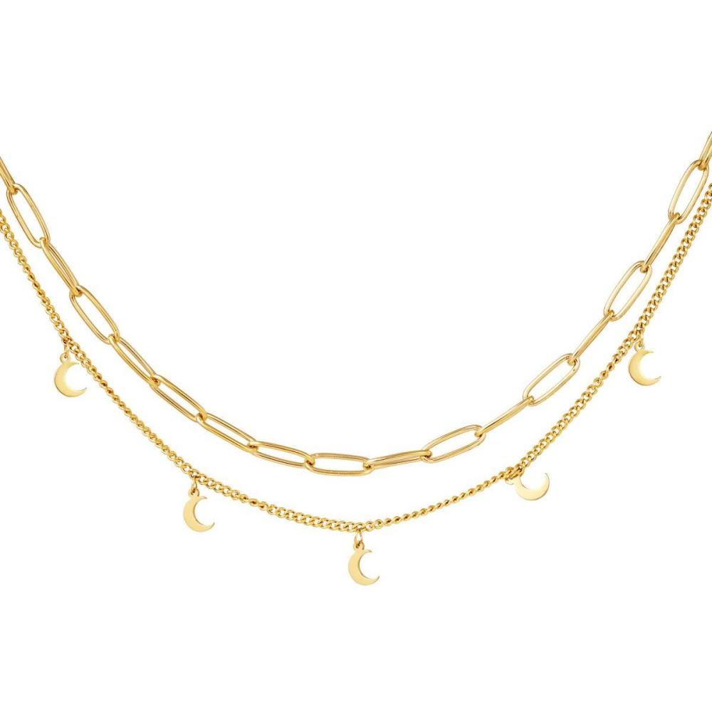 Necklace Chain Moon Gold Picture4