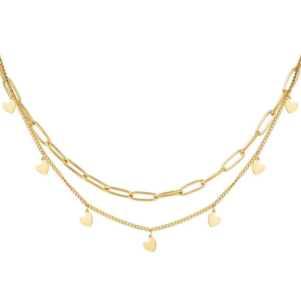 Collana Catena Il Mio Cuore Argento Immagine2