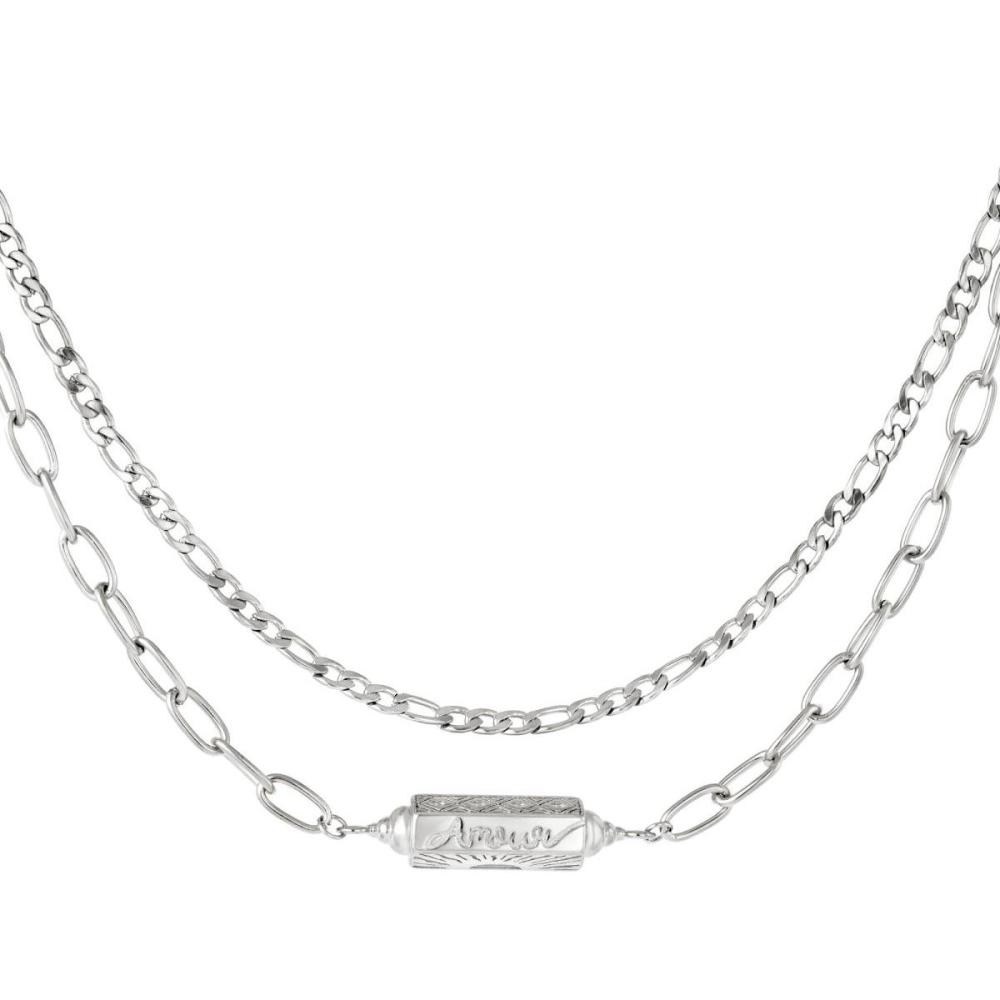 Necklace Pendant Amour Silver  Picture4