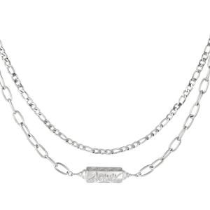 Necklace Pendant Amour Silver  h5 Picture4