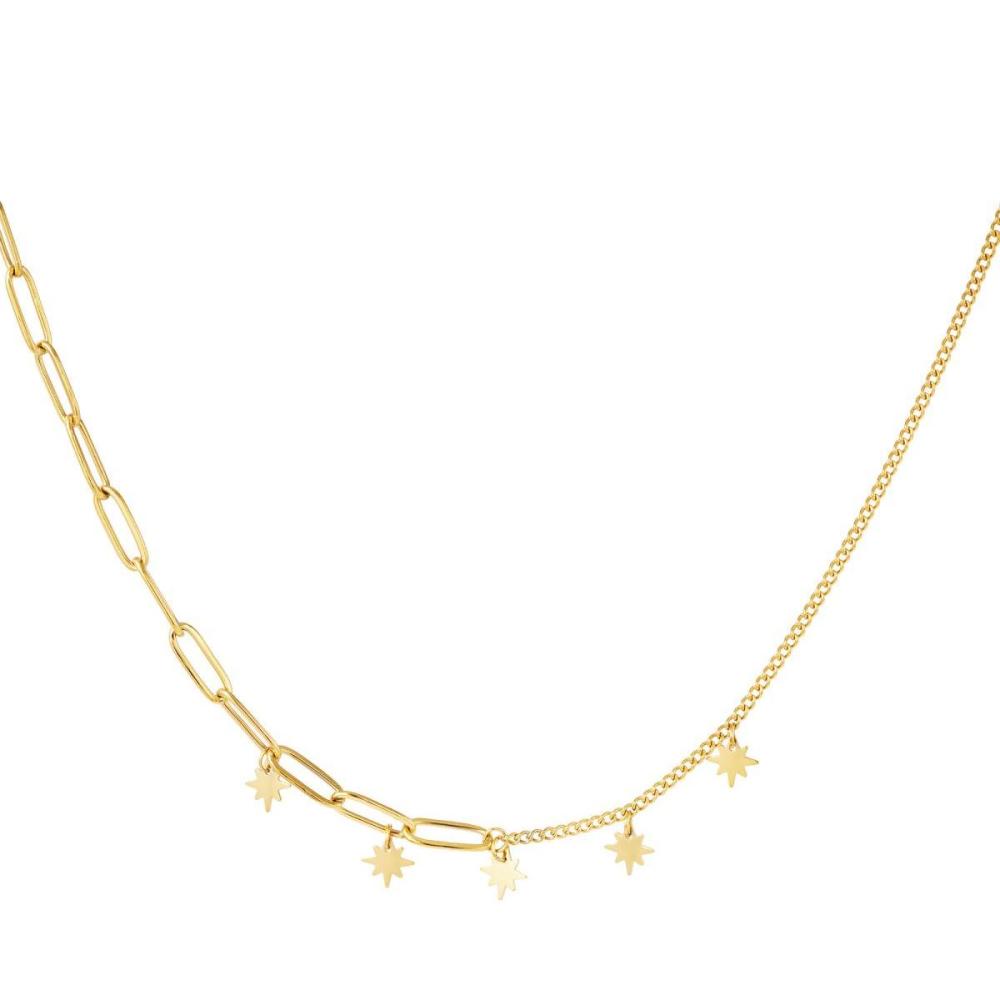 Stainless Steel Necklace Stars Picture4
