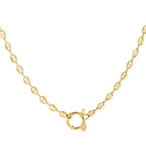 Stainless Steel Linked Necklace h5 Picture4