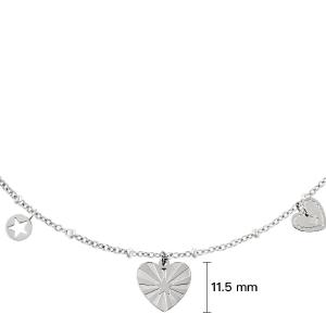 Stainless Steel Necklace Hearts h5 Picture6