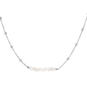 Necklace Pearls In The Middle h5 Picture4