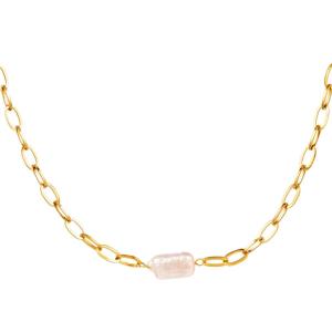 Necklace Small Chain With A Pearl h5 Picture5
