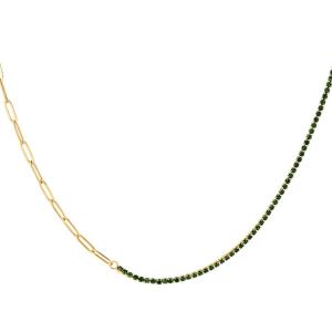 Necklace Zircon And Chain h5 Picture5