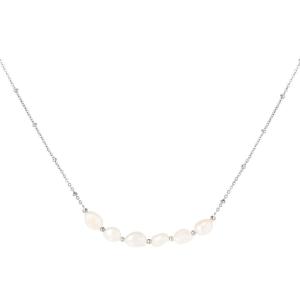 Necklace Six Pearls In A Row h5 Picture4