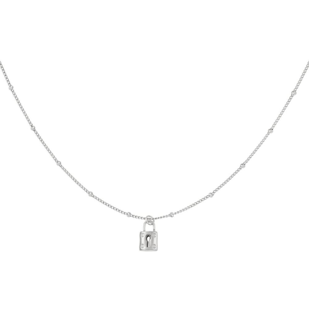 Stainless Steel Necklace With Lock Picture4