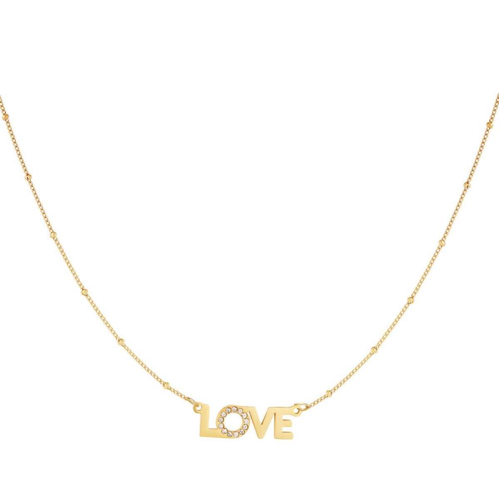 Stainless Steel Necklace Love Picture4