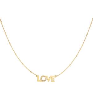 Stainless Steel Necklace Love h5 Picture4