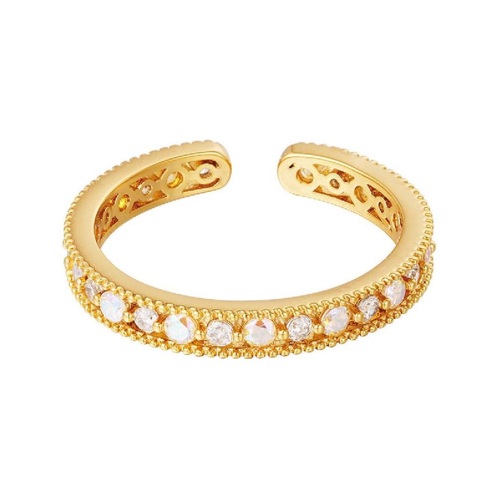  Plated Ring With Zircon Stones Picture4