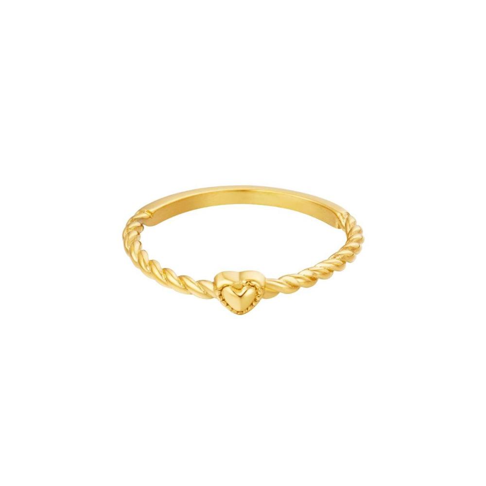 Stainless Steel Ring Twisted Love  Picture4