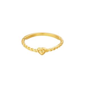 Stainless Steel Ring Twisted Love  h5 Picture4