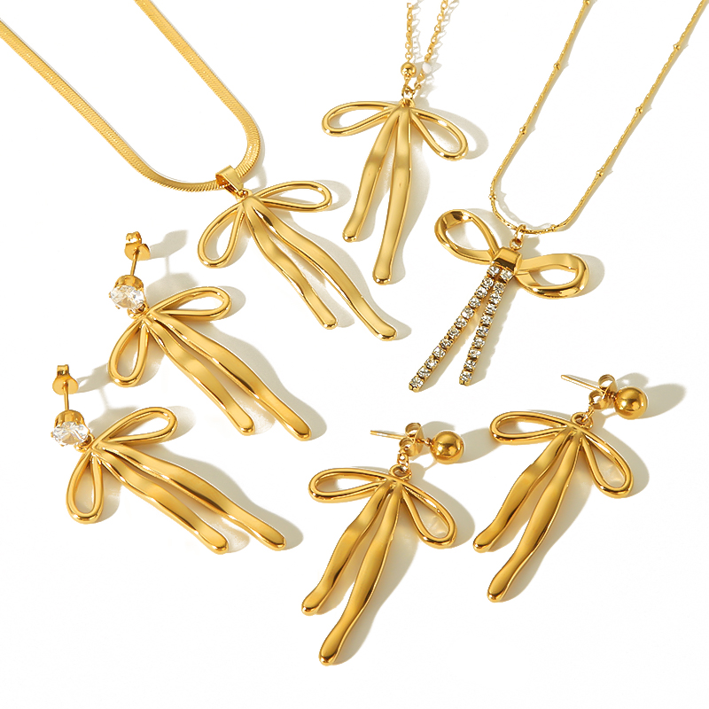 1 paire de boucles d'oreilles pendantes géométriques en acier inoxydable plaqué or  personnalisées pour bijoux pour femmes à porter au quotidien h5 Image2