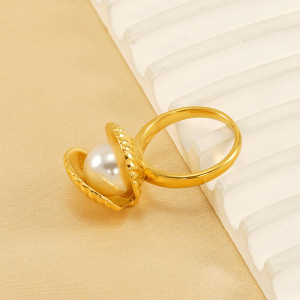 1 Pair Simple Temperament Pearl Women's Pendant Earrings h5 Picture4