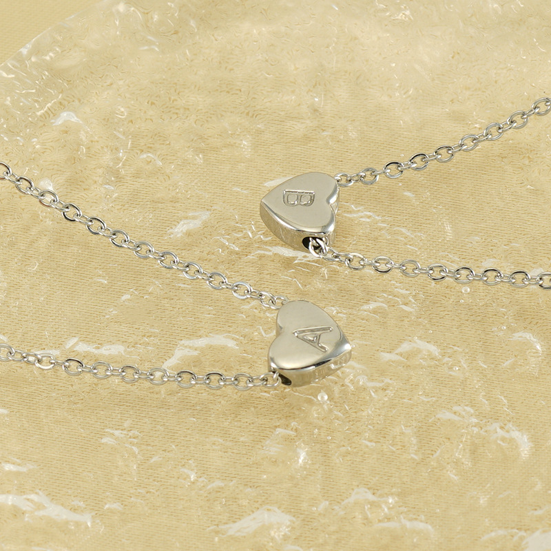 1 Piece Simple Series Daily Letter Women's Pendant Necklaces h5Picture4