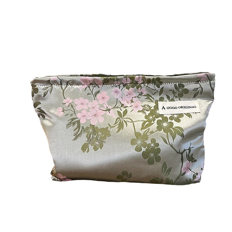 Bolso De Mujer De Poliéster Con Diseño Elegante De Flores, Serie Clásica, 1 Pieza Imagen5