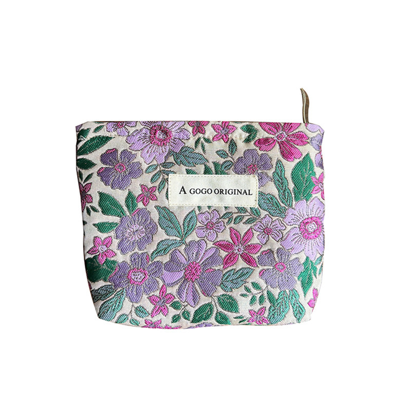 1 Piece Romantic Series Natural Flower Canvas Women's Bags h5Picture4