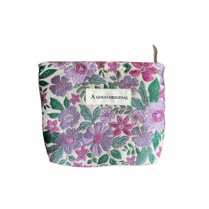 1 Piece Romantic Series Natural Flower Canvas Women's Bags h5 Picture4