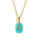 Acrylic Eight-Pointed Star Pendant Necklace-Gold-7 Picture5