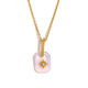 Acrylic Eight-Pointed Star Pendant Necklace-Gold-9 Picture6