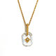 Acrylic Eight-Pointed Star Pendant Necklace-Gold-12 Picture7