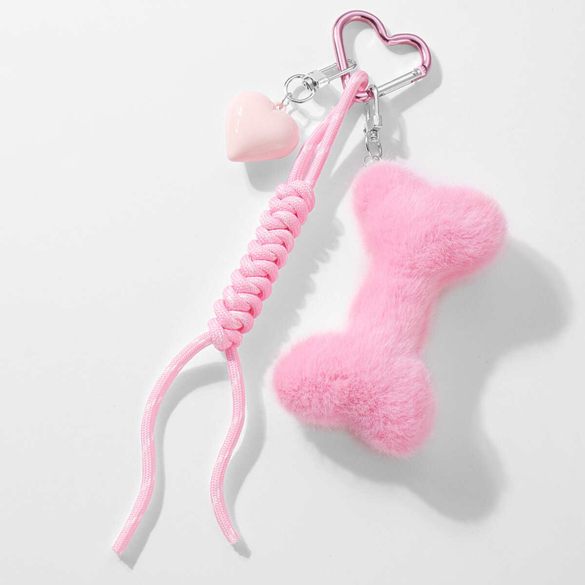 1 Stück Romantische Serie Sweet Heart Alloy Damen Taschenanhänger Bild2