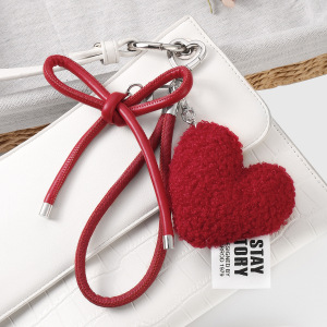1 Pieza De Dijes De Aleación Con Forma De Corazón Para Bolso De Mujer, Serie Romántica h5 Imagen2