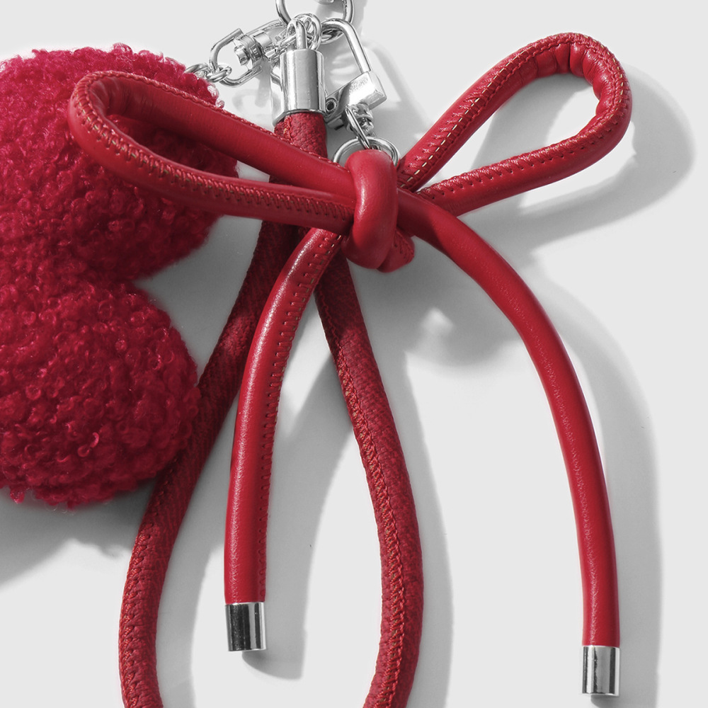 1 Pieza De Dijes De Aleación Con Forma De Corazón Para Bolso De Mujer, Serie Romántica Imagen3