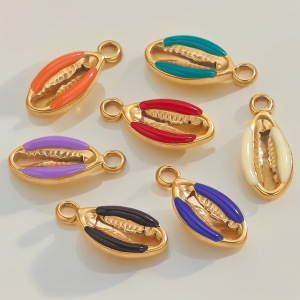 1 Piece Simple Series Retro Turtle Stainless Steel Waterproof Gold Color Women's Pendants h5 Picture3