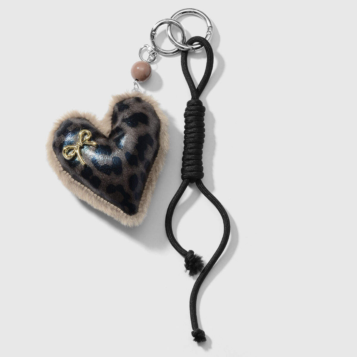 1 pezzo semplice serie retrò leopardo stampa lega borsa donna ciondoli h5 