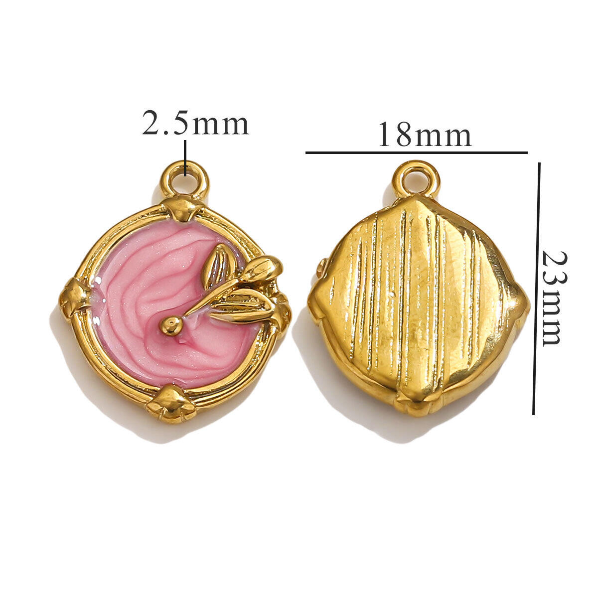 18X23 Oval Pendant-Pink Picture11