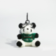 Space Mirror Green And White Sweater Bear Picture7