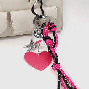 1 Piece Simple Series Retro Heart Alloy Women's Bag Charms h5 Picture2