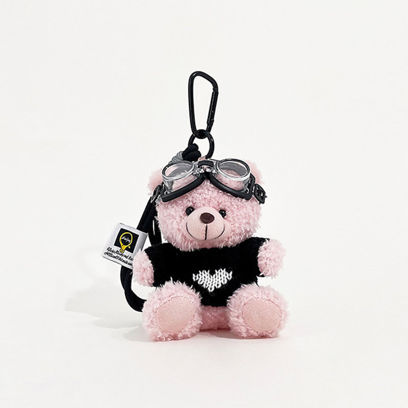 Little Pink Bear-Zwart-Witte Liefdestrui [Zwarte Ketting] Afbeelding7