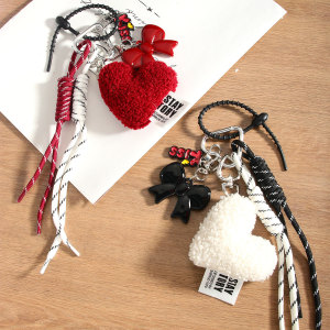 1 Stück Romantische Serie Sweet Heart Stoff Damen Taschenanhänger h5 Bild4