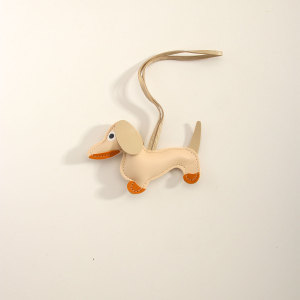1 Piece Classic Series Daily All-Match Wiener Dog Garniture Pu Women's Bag Charms h5 Picture7
