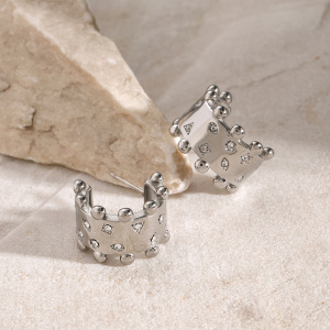 1 Stuk Exquisite Series Retro Pentagram Ronde Roestvrijstalen Waterdichte Goudkleurige Damesarmband h5 Afbeelding6