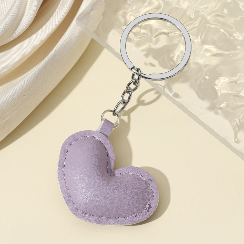 1 Stück Simple Series Sweet Heart Pu Damen Taschenanhänger h5Bild6