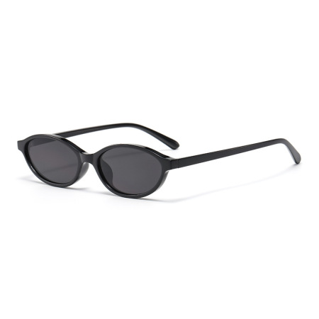 1 stuk Eenvoudige serie Casual effen kleur plastic dameszonnebril