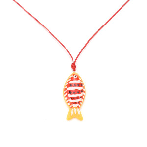 Collar Con Colgante De Plástico Para Mujer, Diseño De Animales De Vacaciones, Serie Simple, 1 Unidad h5 Imagen4