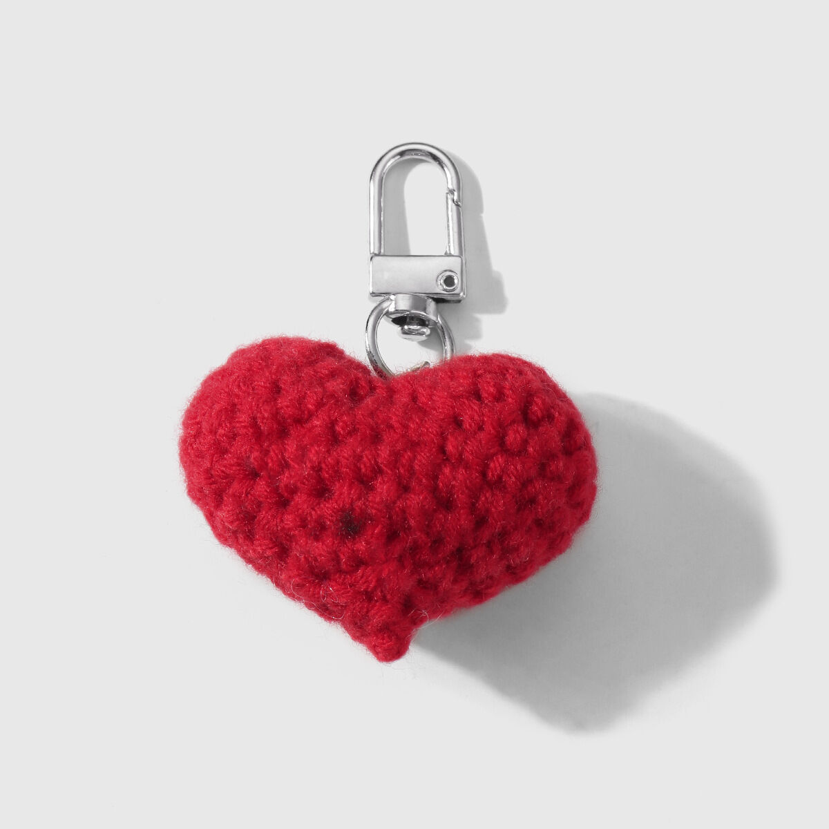 1 llavero de corazón rojo Imagen3