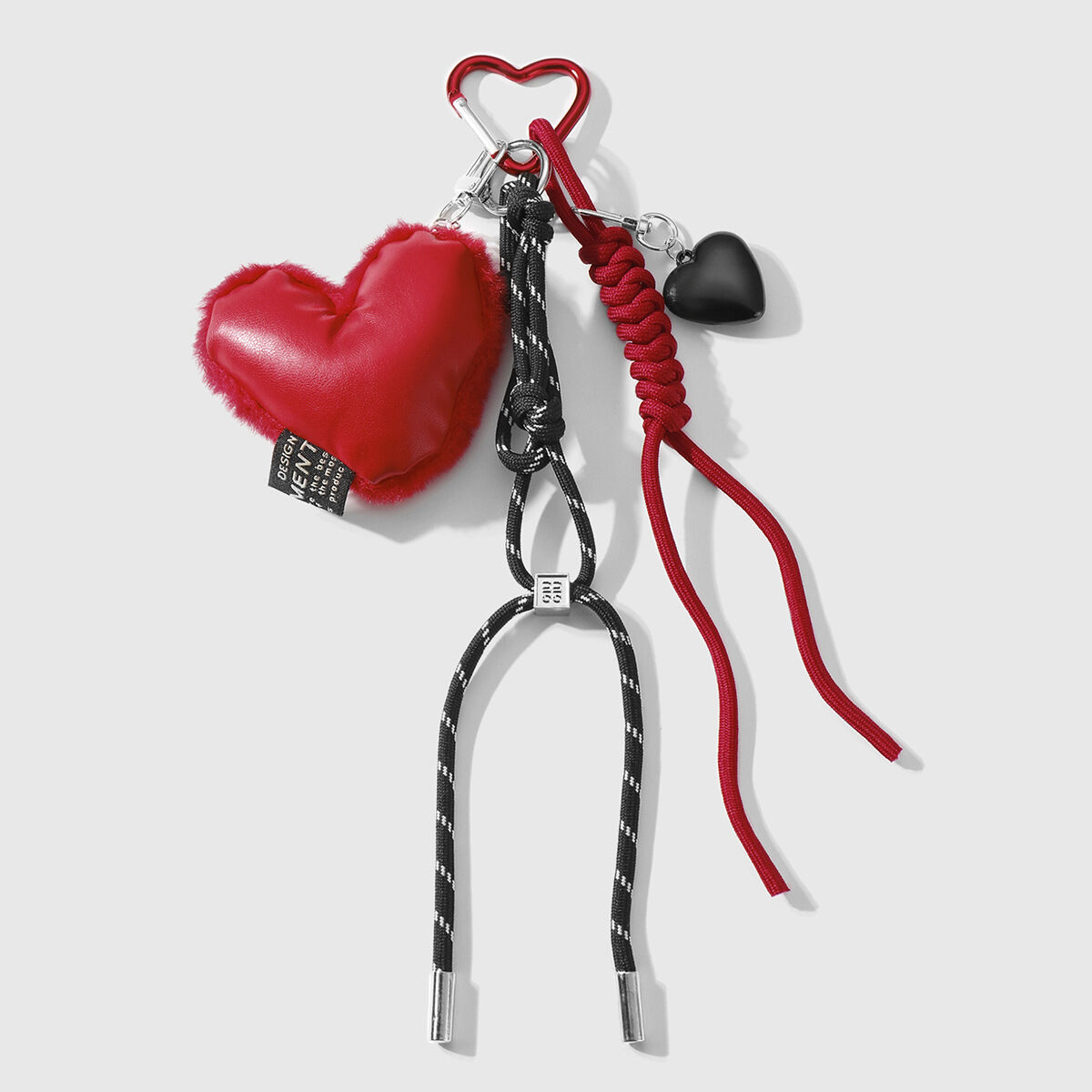 1 stuk Eenvoudige serie Sweet Heart Alloy Geen platingmateriaal Dames tasbedels 