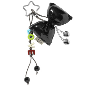 1 Stück Simple Series Simple Bow Knot Alloy No Plating Material Acryl Damen Taschenanhänger h5 Bild3