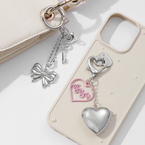 1 Piece Simple Bow & Love Bag Charms h5 Picture3