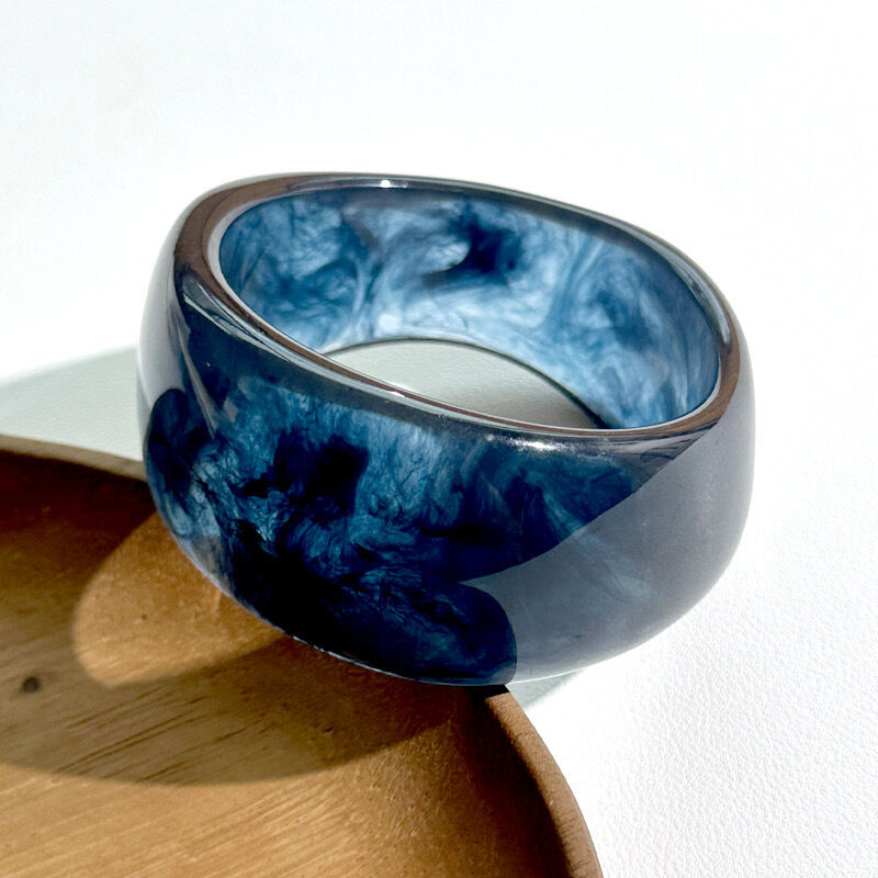 1 Piece Premium Simple Geometric Acrylic Women's Bangles 