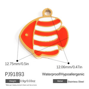 Cute Fish & Flower DIY Pendants h5