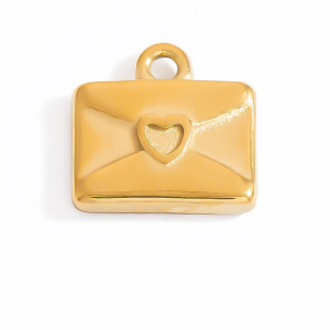 Stainless Steel Waterproof Gold Color Diy Pendants h5 Picture5